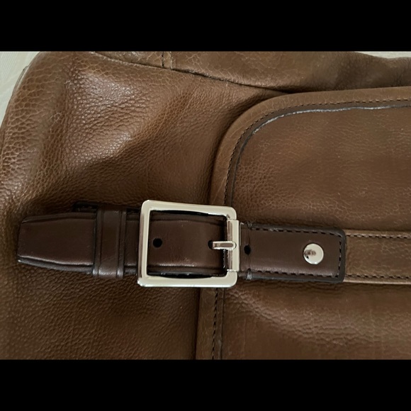 Coach Houston Med Messenger Briefcase Bag-Vintage Walnut Leather!  NWT - Picture 13 of 16